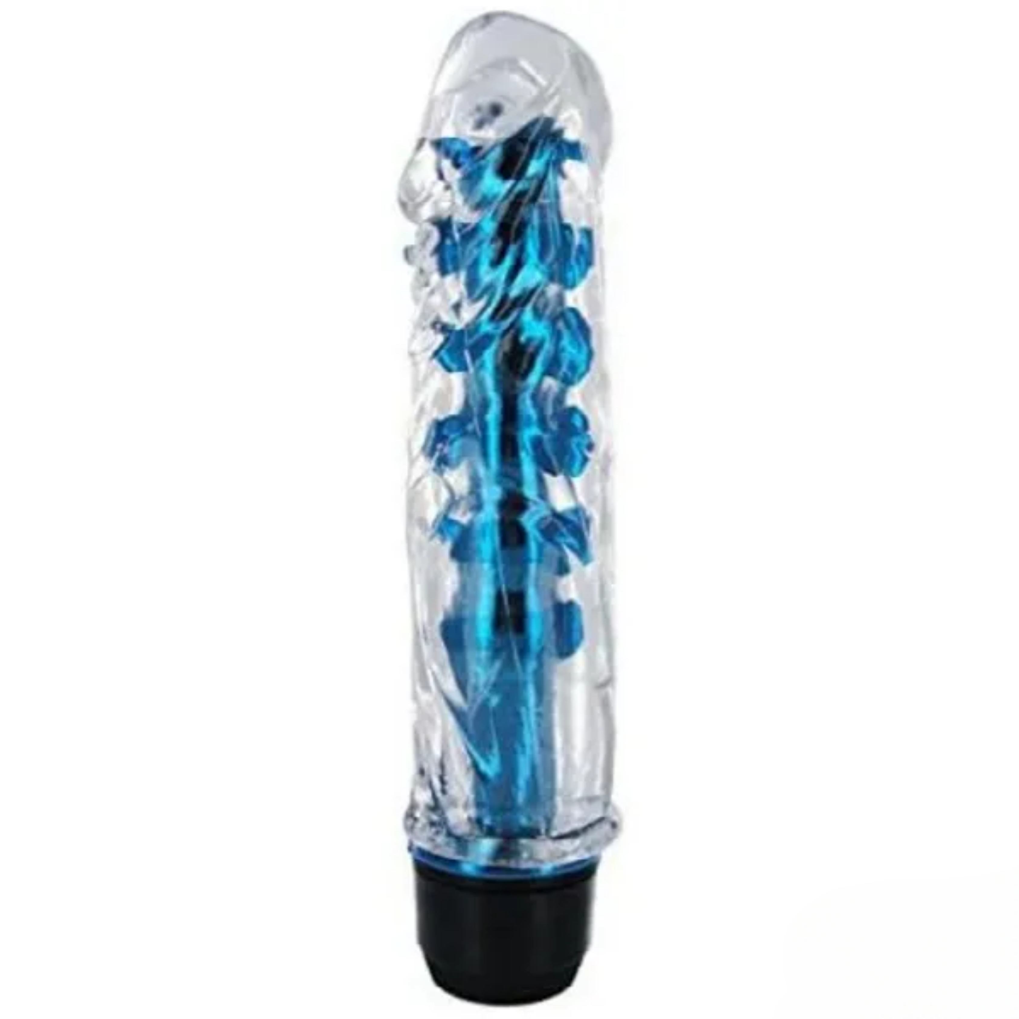 Crystal G-Spot Single Massager Vibrator With Barbed For Female